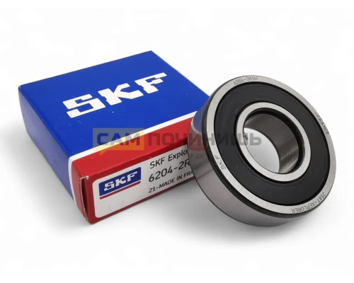 Подшипник 6204 2RS SKF (Син.уп)  T6204RS