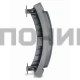 Ручка люка серебристая для стиральных машин Bosch, Siemens DHL008BO, 00659273, 659273