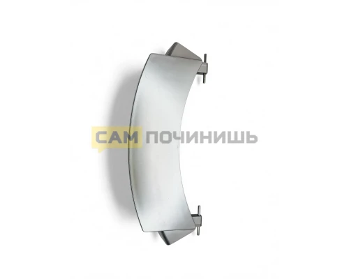 Ручка люка серебристая для стиральных машин Bosch, Siemens DHL008BO, 00659273, 659273