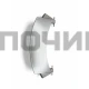 Ручка люка серебристая для стиральных машин Bosch, Siemens DHL008BO, 00659273, 659273