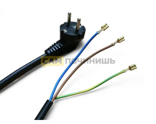Сетевой шнур с вилкой 3*1мм2  L=8м, SH310-8
