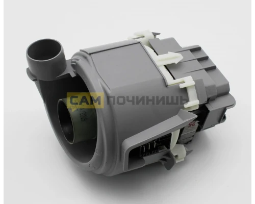 Насос с ТЭНом для пмм "большой Bosch/Siemens 654575, зам. A654575, 644997, MTR503BO, 647397, MTR504BO, 651956, 00654575, 00644997, A644997, A647397, 00647397, A651956, 00651956, T504BS