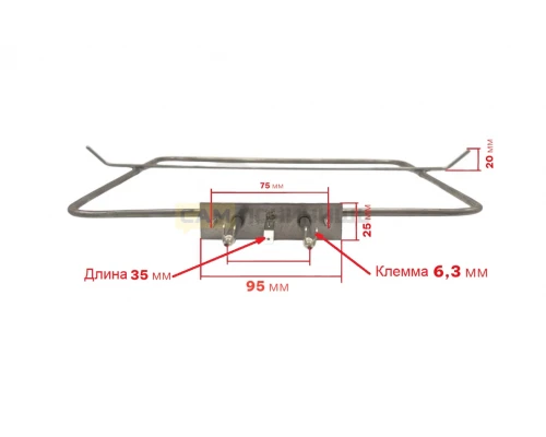 ТЭН для духовки DARINA, верхний, 800 Вт, COK133RU