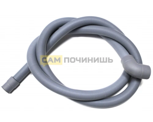 Шланг слива 3,5 метра Ø-29мм Г-образный, DWH036UN