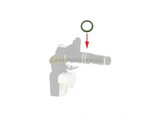 Уплотнитель штуцера O-RING 2037 для кофемашины DeLonghi ETAM / EN / ECAMa, 5313220031