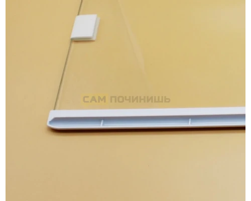Стеклополка для холодильника Атлант с 1 штапиком (520*340мм) 371320307100 зам. 371320307200, 401320307100, 301110306200