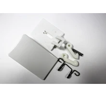 Ручка люка, белая для стиральных машин Ardo/Whirlpool WL084, зам. 481949869162, 481949869837, DHL002WH
