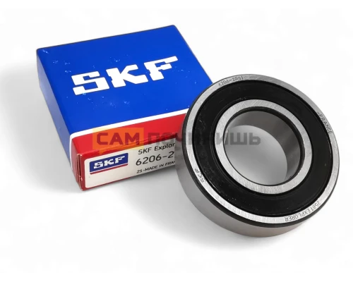 Подшипник для стиральных машин 6206 2RS SKF, Франция T6206RS