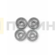 С00056347 Ролики нижней корзины ПММ Indesit, Whirlpool, комплект 4 шт