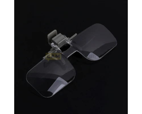 T2924 Увеличительное стекло с зажимом для очков MG19156 (200шт/к)