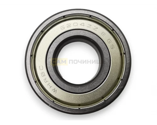 Подшипник 6204 ZZ WHRBC, C00002591, C90000008, 49028765, 481281729413, 481252028137 (Whirlpool)