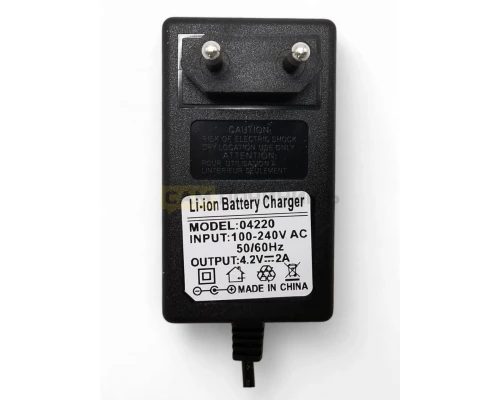 T5458 Адаптер питания AC-DC Adapter 4.2v 2A 5.5x2.1mm 18650 (100шт/к)
