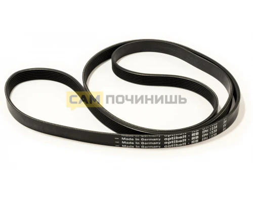 Ремень для стиральной машины 1238 H7 EL AV09240, 651009072, 416004000, 481235818189, BLH323UN