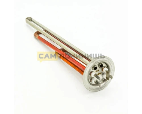 ТЭН для водонагревателя RF70 Thermex, Termolux, Timberk, Elsotherm 1000 Вт (0,75+0,25), L=300, M6