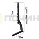 T2909 Ножки для телевизора универсальные LCD/LED на пол 14"-42" D701