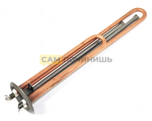 ТЭН для водонагревателя Thermex, Garanterm 2000Вт (1300+700), Медь, RF64, L=300, контакты под винт, 66854, 20854