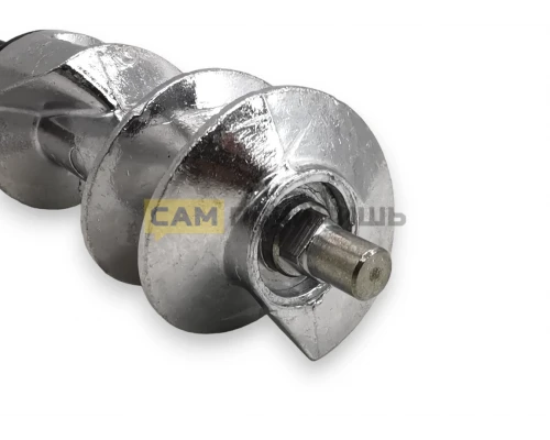 Шнек мясорубки BRAUN BR4195614, BR003 + втулка 7002718 + сальник (67002715, 7002715)