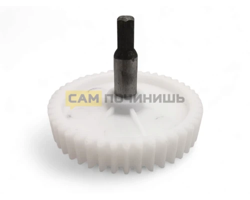 Шестерня ведущая для мясорубки Panasonic, Polaris, Redmond и др. T80251 D82, L72, Z46 Прямой