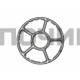 Решетка конфорки для газовой плиты, круглая, 154 мм, T154ST