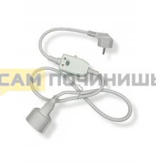 UZ315R УЗО с розеткой (кабель 3*1.5мм, 1.2М, 16А) (100шт/к)
