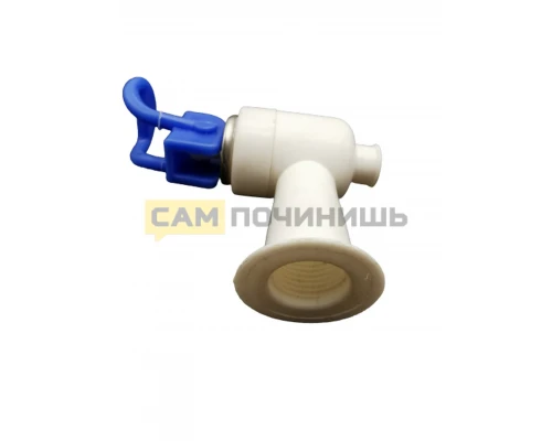 Кран для кулера, синий, внутренняя резьба, KL004SN