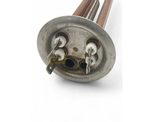 ТЭН для водонагревателя Thermex, Garanterm, Electrolux, 2000 Вт (1300+700), медь, RF64, L=310мм, SpT066052, 3401309