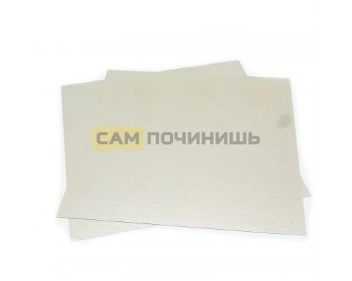 Слюда для микроволновой печи (СВЧ) 300*300*0,4мм